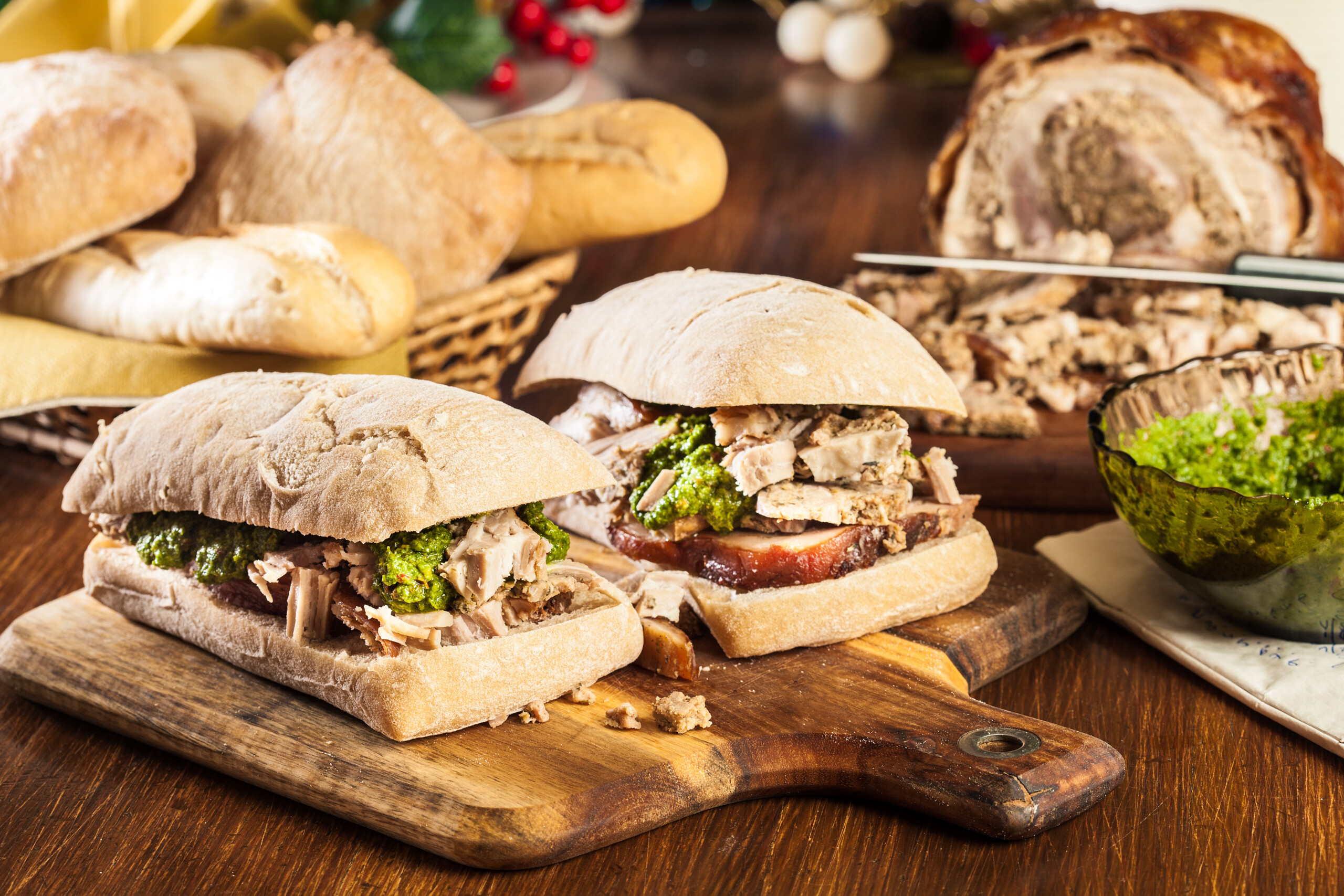 Porchetta Sandwich